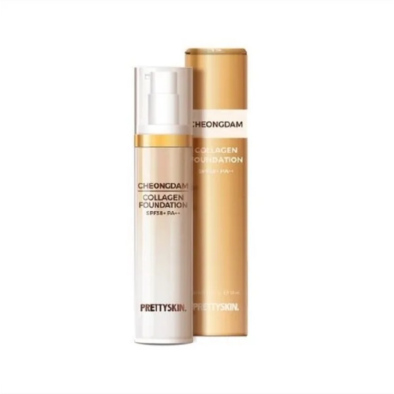Pretty skin Cheongdam Collagen Foundation 50ml – 3 Colors 50ml #13 Porcelain