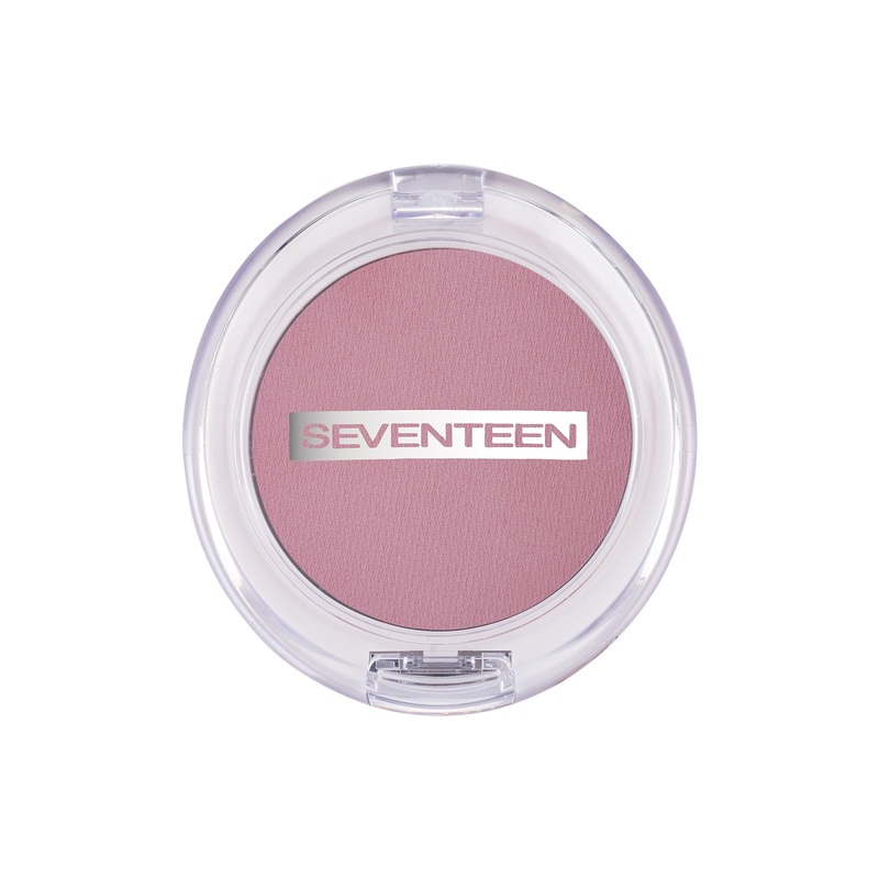 Seventeen Natural Matte Silky Blusher No 1 Mat Pale Rose