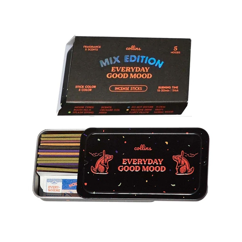 collins Incense Stick Mix Edition (5-Scent Assortment)