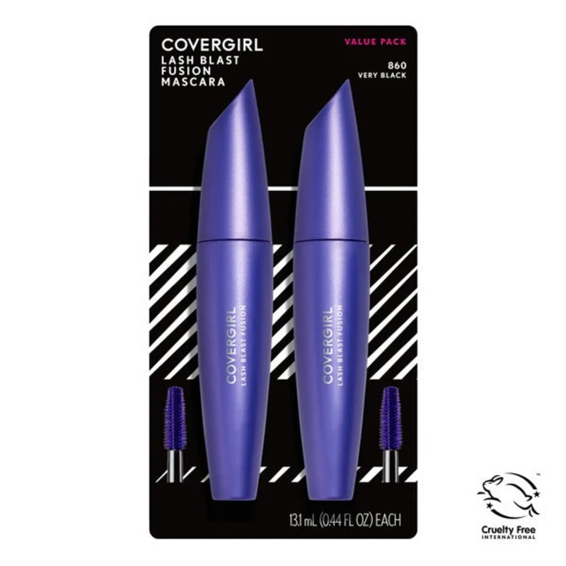 Covergirl Lash Blast Fusion Mascara 860 Very Black Duo Pack