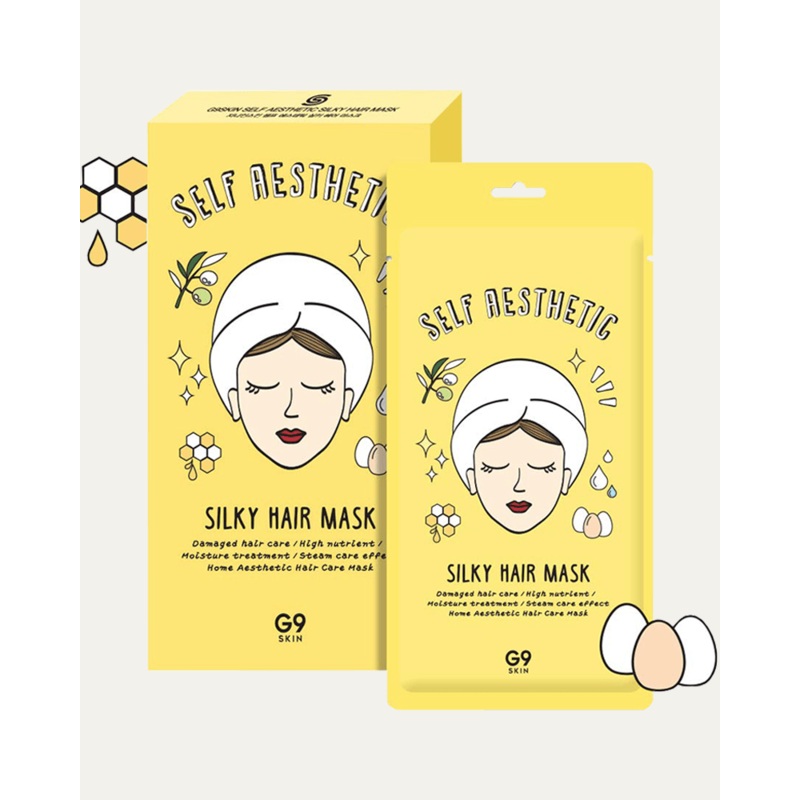 G9SKIN Self Aesthetic Silky Hair Mask Single Mask