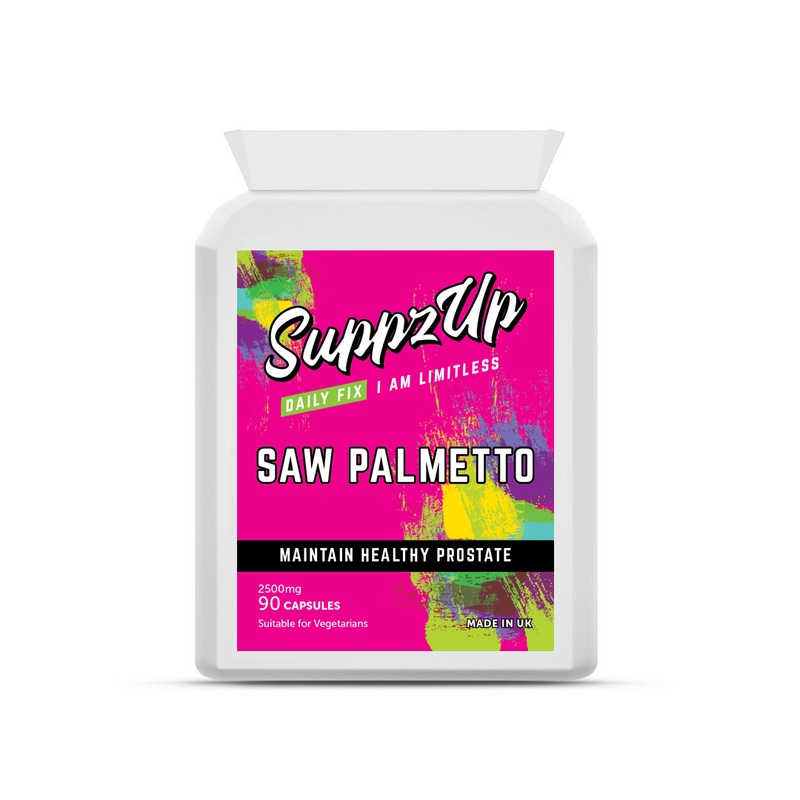 SuppzUp Saw Palmetto 2500mg – 90 Capsules