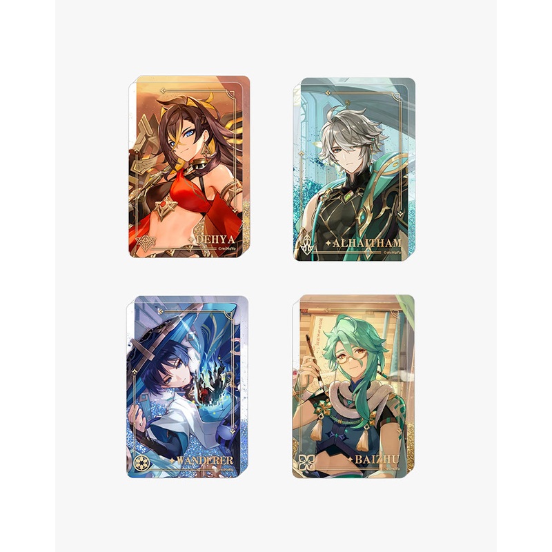 Genshin Impact Theme Quicksand Acrylic Block Alhaitham