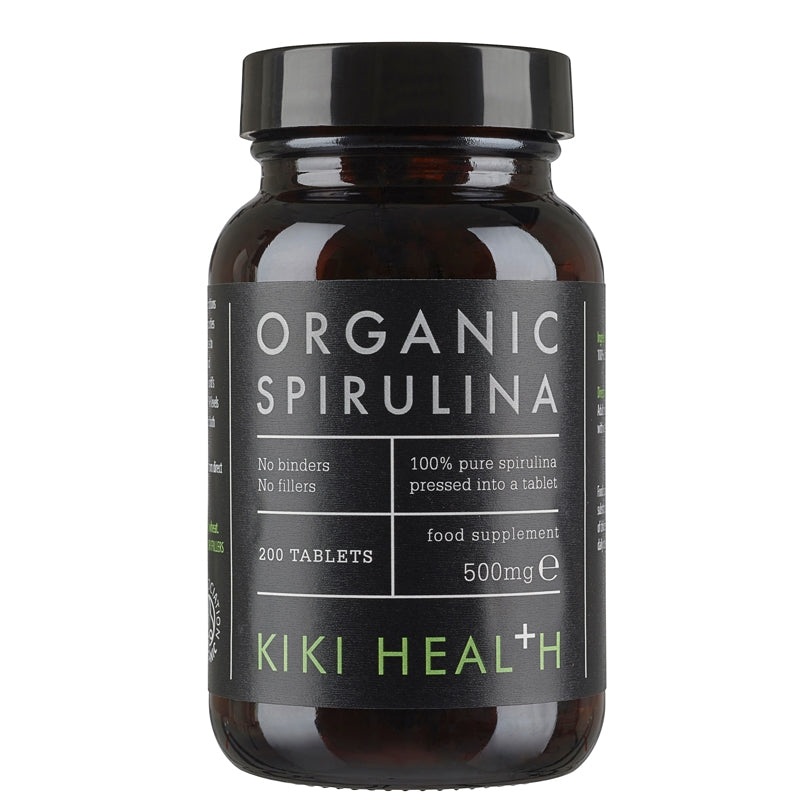 KIKI Health Organic Spirulina 200 Tablets