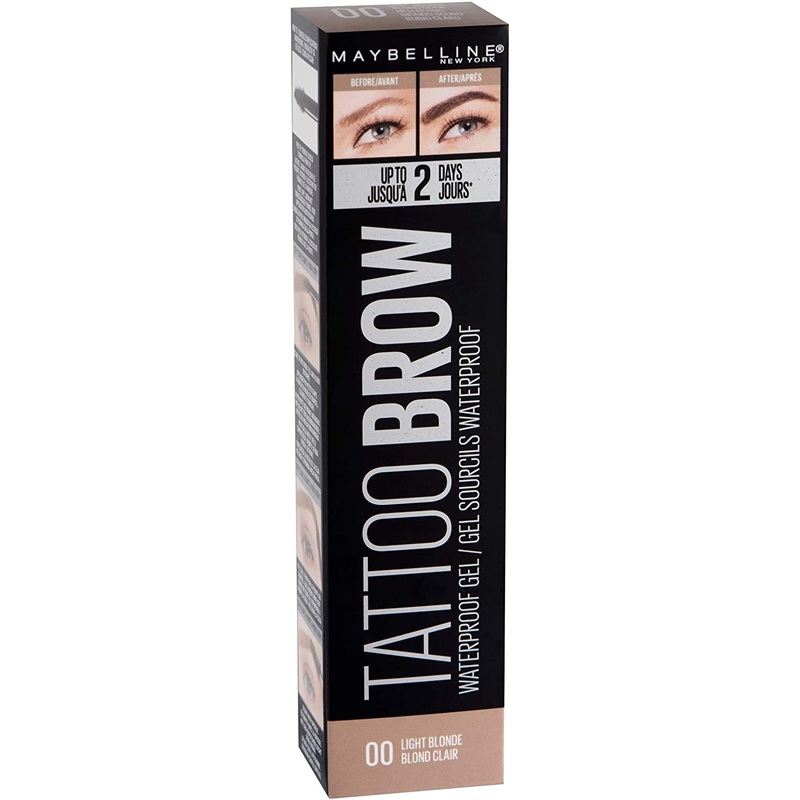Maybelline Tattoo Brow Waterproof Gel 00 Light Blonde