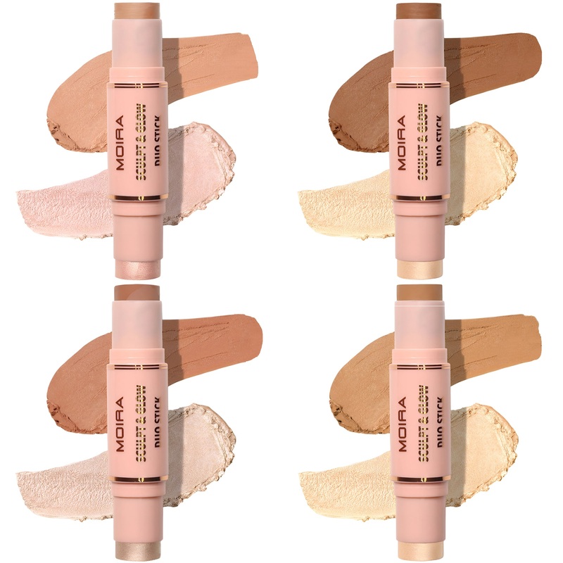 Moira Beauty Sculpt & Glow Duo Stick Assorted – Wholesale 4 Units (SGDS100-400)