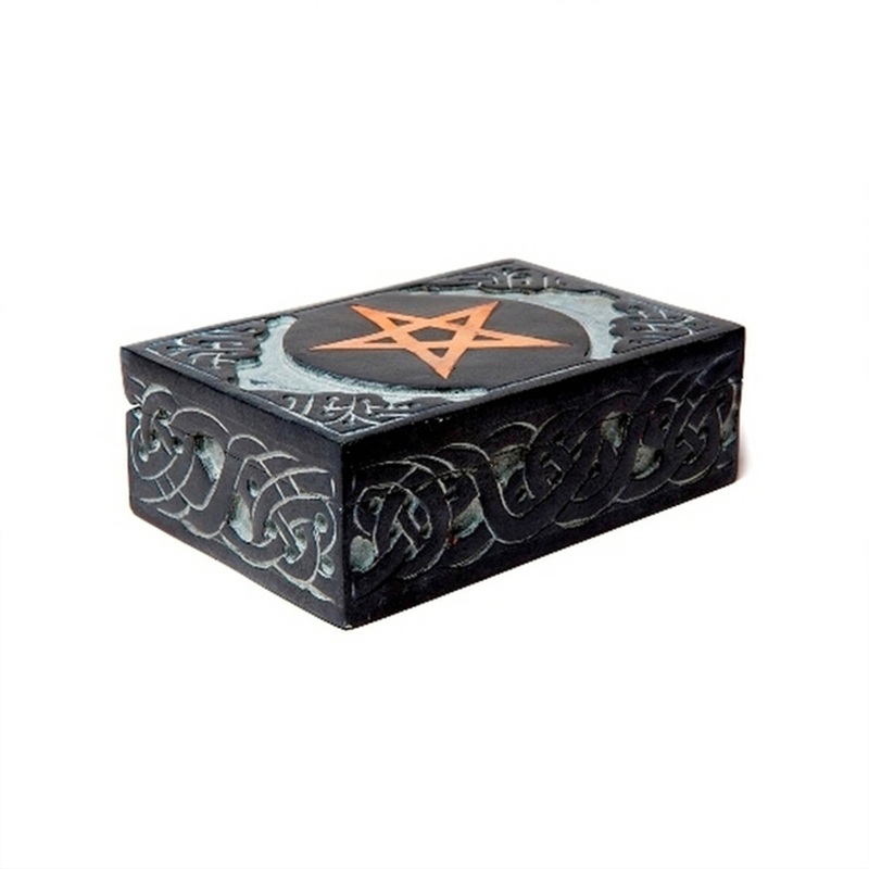 Soapstone Tarot or Trinket Box