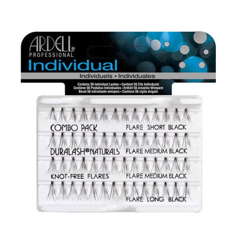 Ardell Individual Knot-Free Flare Lashes – Combo Black (65063)