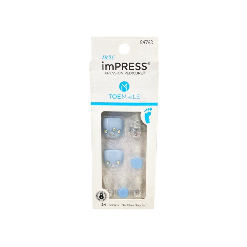 Kiss Impress ToeNails 84763 Miami Heat