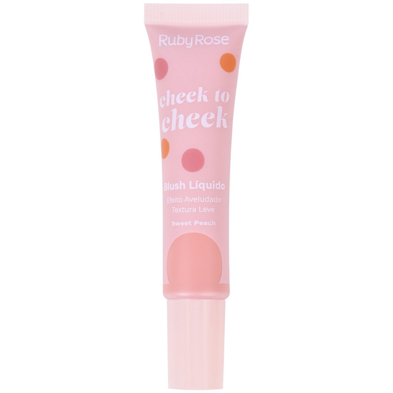 Ruby Rose Cheek To Cheek Liquid Blush Sweet Peach – Wholesale 36 Units (HB-6116-2)