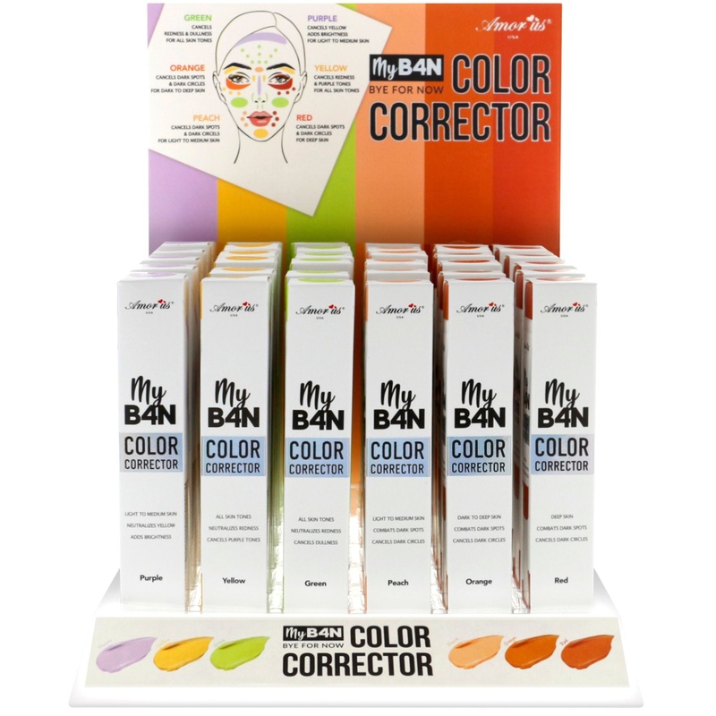 Amor Us My B4N Color Corrector – Wholesale Display 36 Units (CO-B4ND)