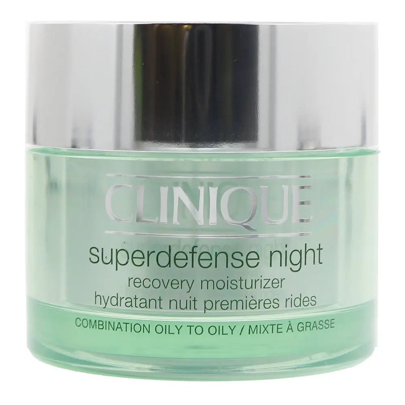 Clinique Superdefense Night Combination Oily To Oily Unboxed Recovery Moisturizer 50ml