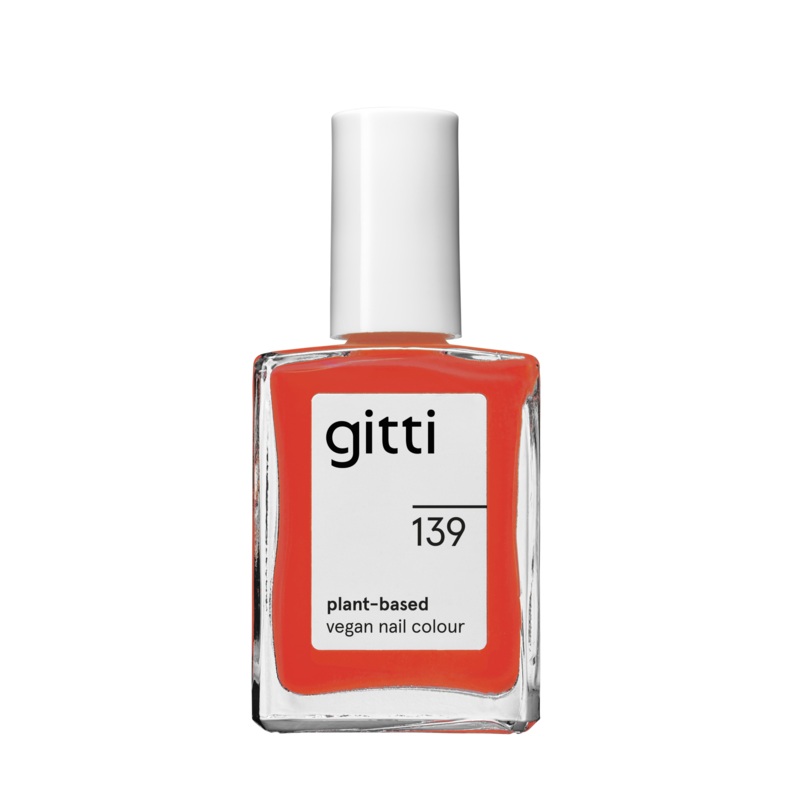 Nail Varnish 139 Fiery Orange Red 15ml