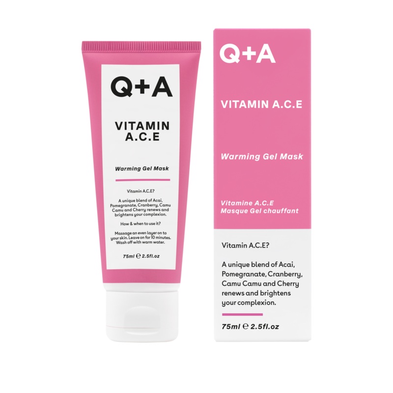 Q+A Vitamin A.C.E Warming Face Mask
