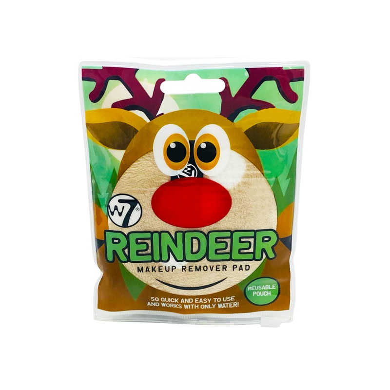 W7 Reindeer Makeup Remover Cookie