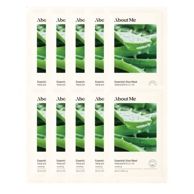About Me Essential Aloe Mask 22ml *10ea