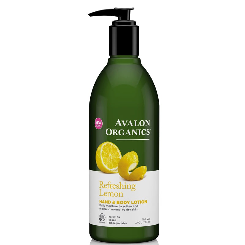 DISCONTINUED Avalon Organics Refreshing Lemon Hand & Body Lotion 340g