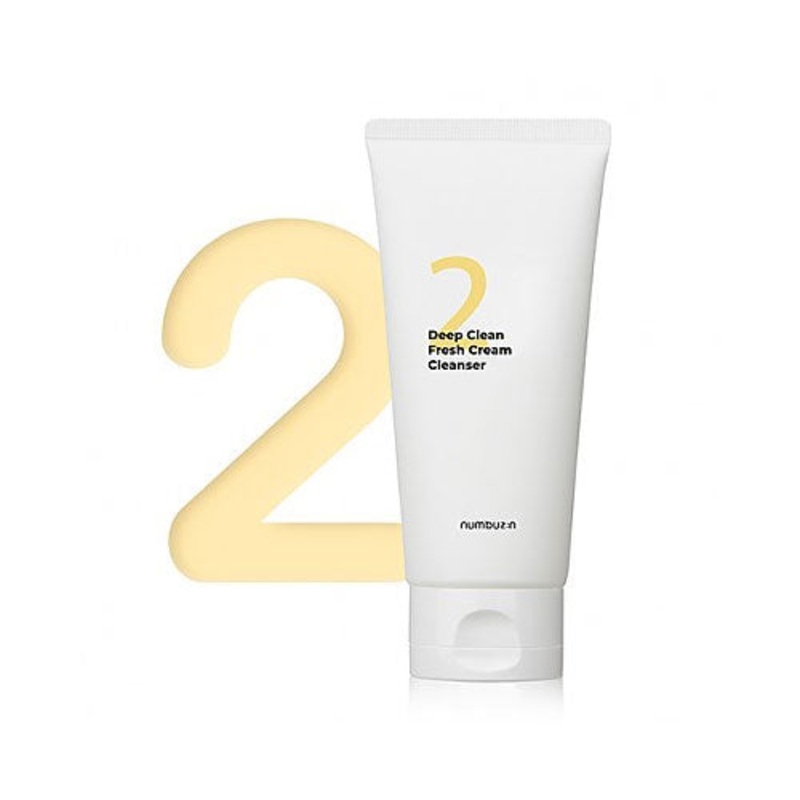 numbuzin No.2 Deep Clean Fresh Cream Cleanser 120ml