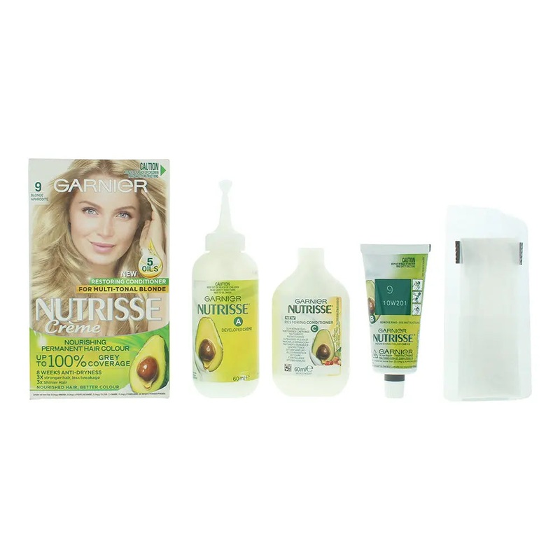 Garnier Nutrisse Crme 9.0 Light Blonde Hair Colour 200g