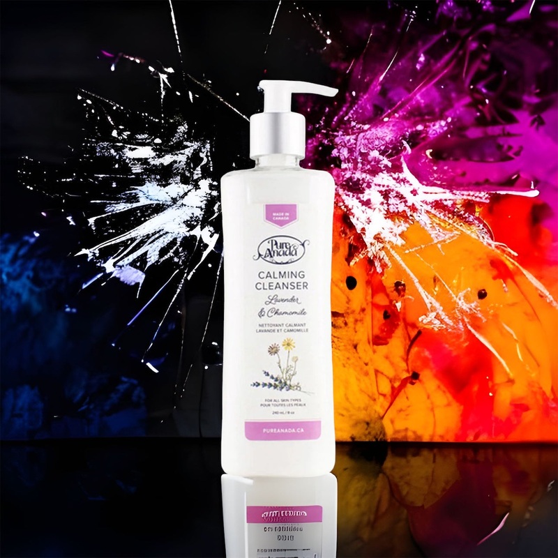 Natural Calming Cleanser – Lavender & Chamomile 240ml – Pure Anada