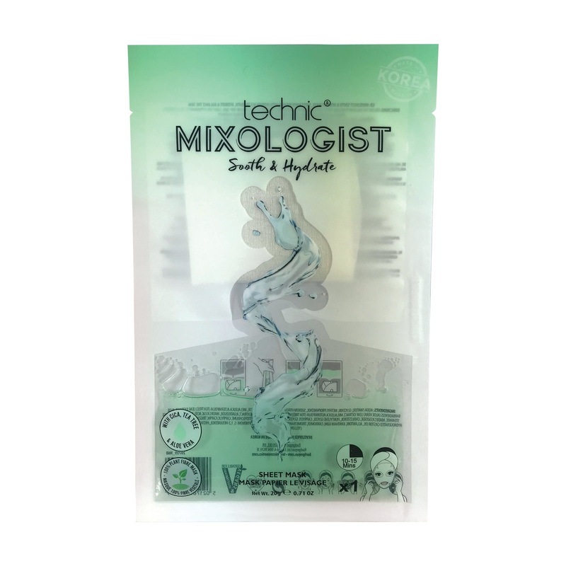 Technic Mixologist Soothing and Hydrating Sheet Mask