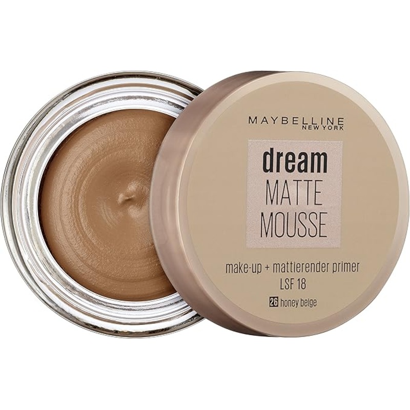 Maybelline Dream Matte Mousse Foundation 26 Honey Beige