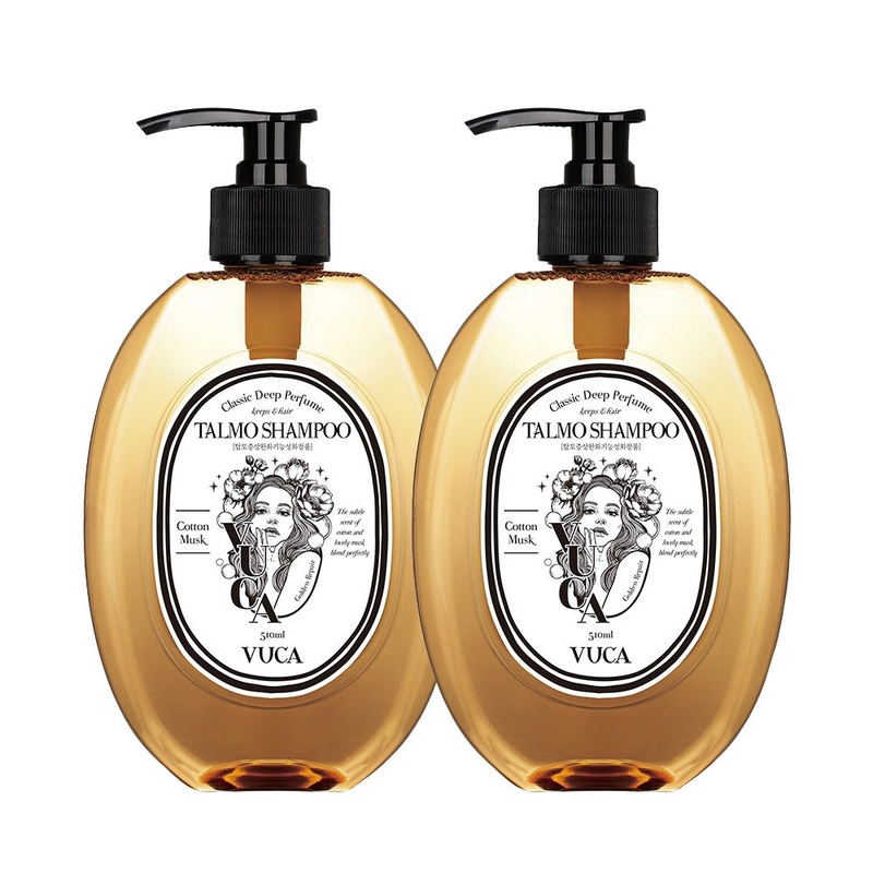 VUCA Classic Deep Perfume Golden Repair Talmo Shampoo 1050ml x 2ea #Cotton Musk