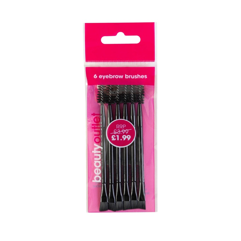 Beauty Outlet 6 Eyebrow Brushes BEAU383