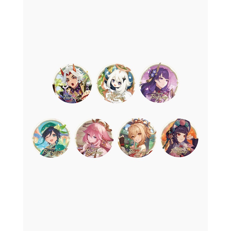 Genshin Impact 2023 Day of Destiny Character Tin Badge Arataki Itto