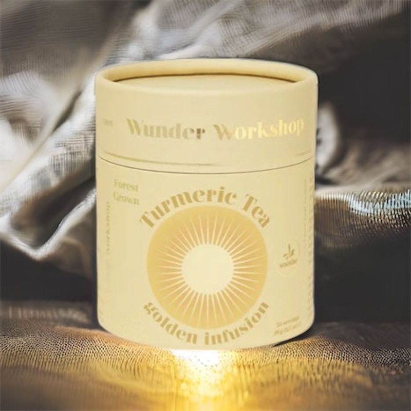 Golden Turmeric Tea – Soothe & Rejuvenate – Wunder Workshop
