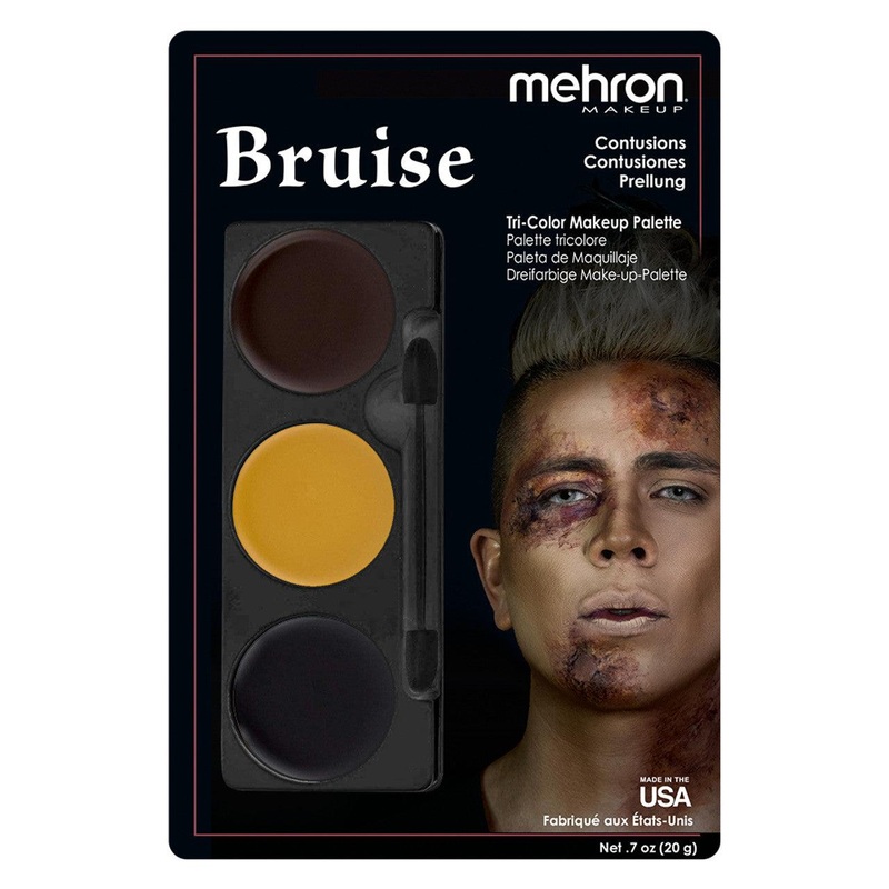 Mehron Tri-Color Palette Bruise (403C-B)