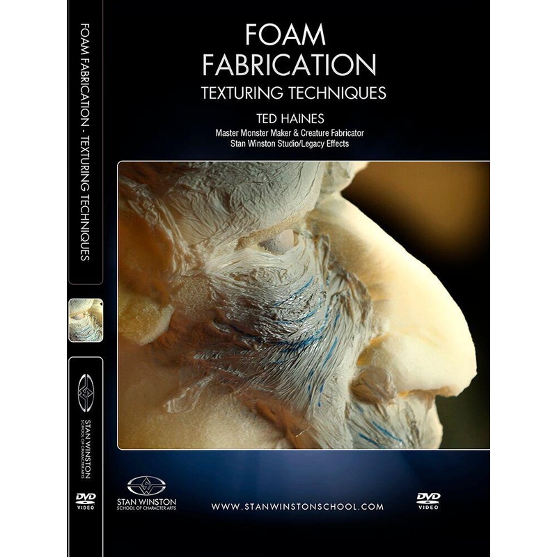 Stan Winston Studio Foam Fabrication – Texturing Techniques (DVD)