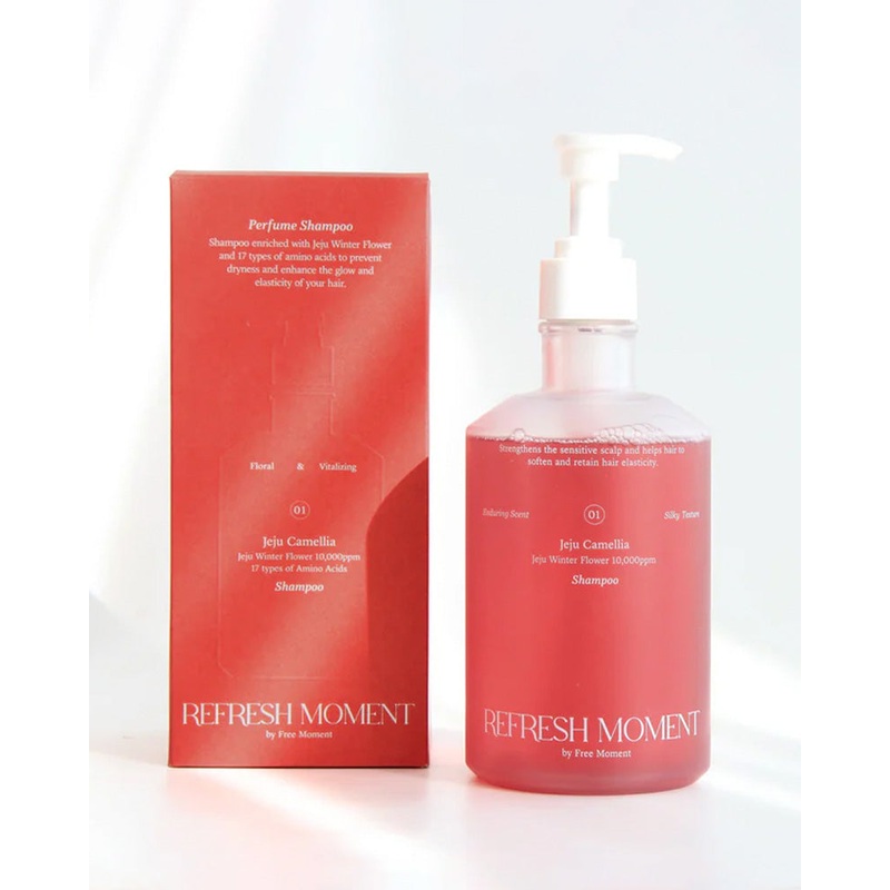 FREE MOMENT Refresh Moment Perfume Shampoo #01 Jeju Camellia