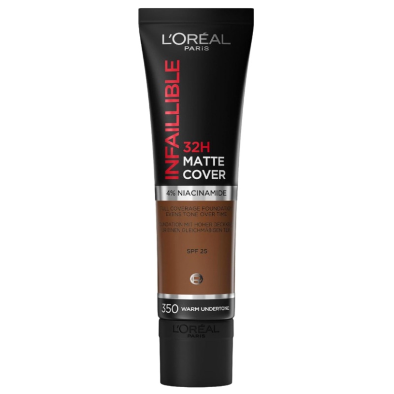 L’Oreal Paris Infallible 32HR Matte Cover Foundation 350 Warm Undertone