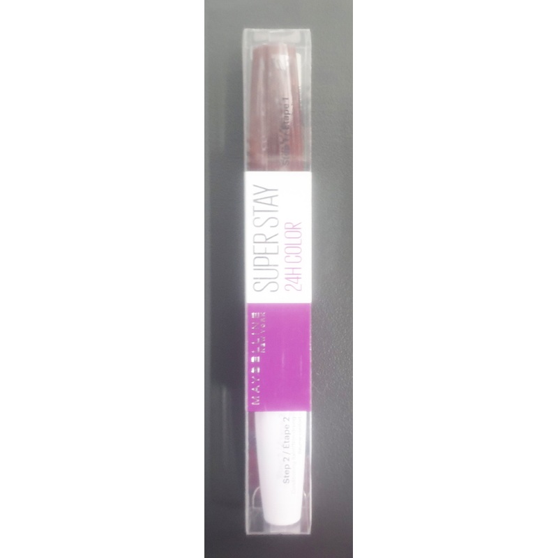 Maybelline Superstay 24HR Dual Ended Lipstick 840 Merlot *Boxed*