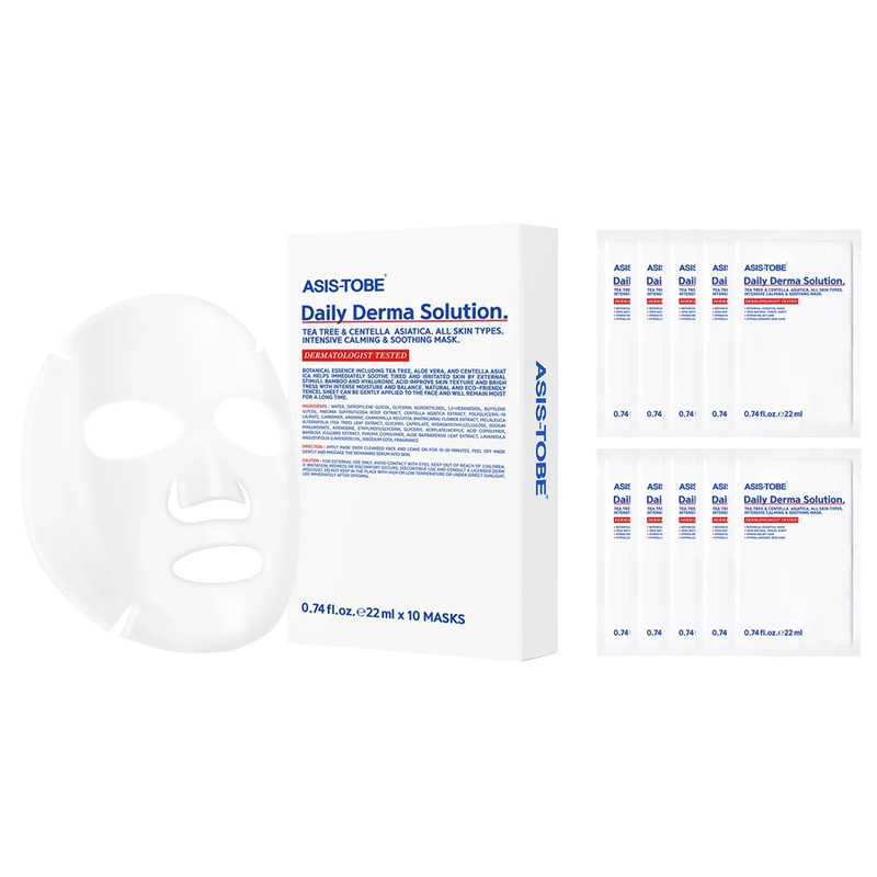 ASIS-TOBE Daily Derma Solution 10 Masks 10 Masks