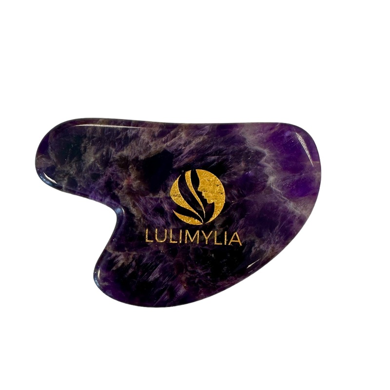 Gua Sha Lifting Calming Heart Version – Amethyst