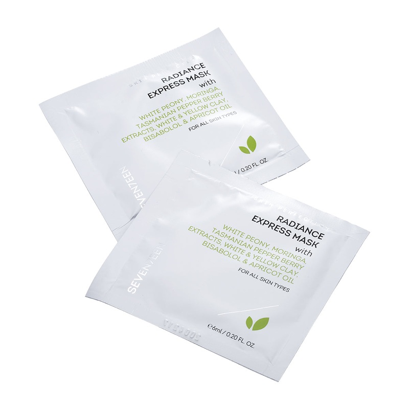 Seventeen  Radiance Express Mask Double Pouch 12ml