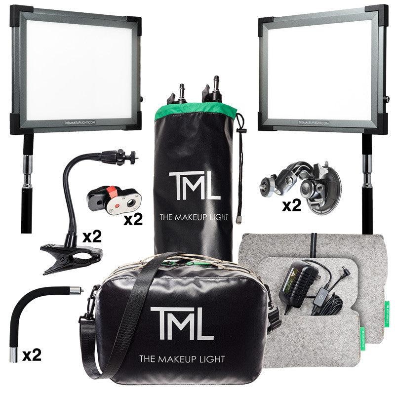 The Makeup Light Key Light 2.0 Master Package Gold