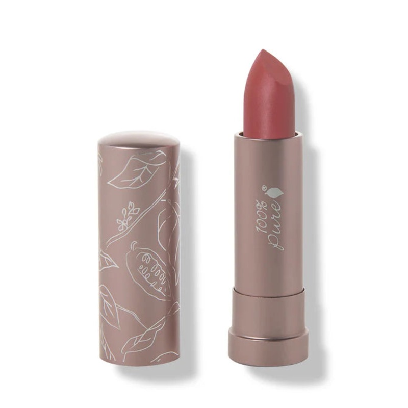 Sahara Fruit Pigmented Cocoa Butter Matte Lipstick – 100% Pure