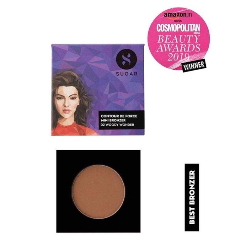 Contour De Force Mini Bronzer – 02 Woody Wonder (Warm Brown)