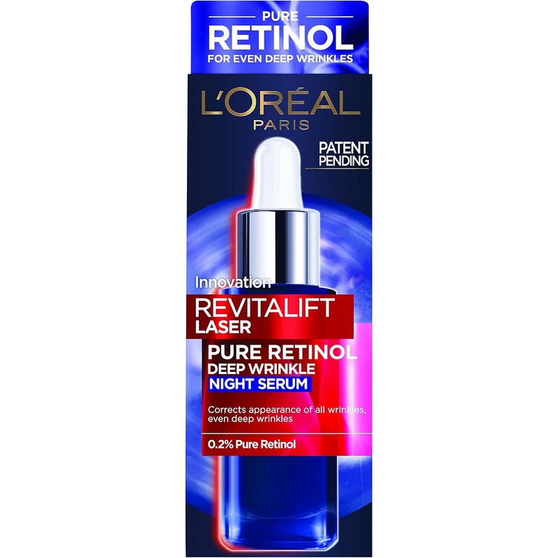 L’Oreal Revitalift Laser Pure Retinol Deep Wrinkle Night Serum 30ml