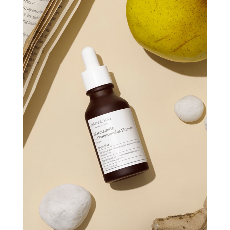 MARY & MAY Niacinamide + Chaenomeles Sinensis Serum