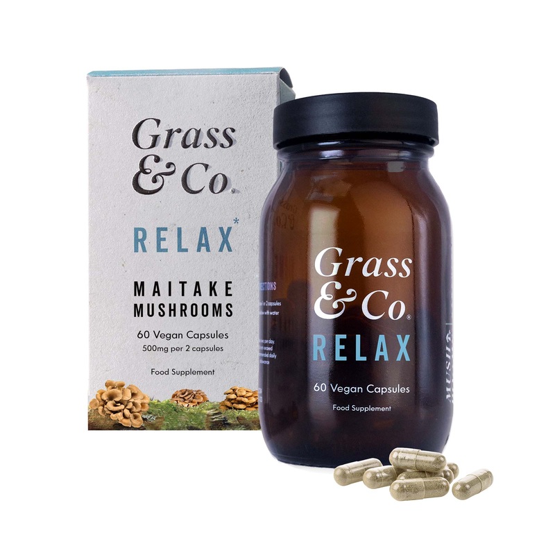 Relax Maitake Mushrooms With Ashwagandha + Magnesium 60 Capsule