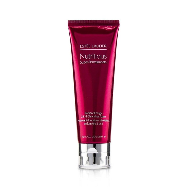 Estee Lauder Nutritious Super-Pomegranate Radiant Energy 2-in-1 Cleansing Foam 125ml