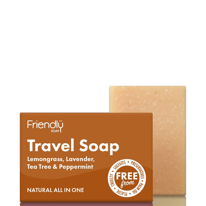 Friendly Soap Travel Soap Bar Hair & Body 95g