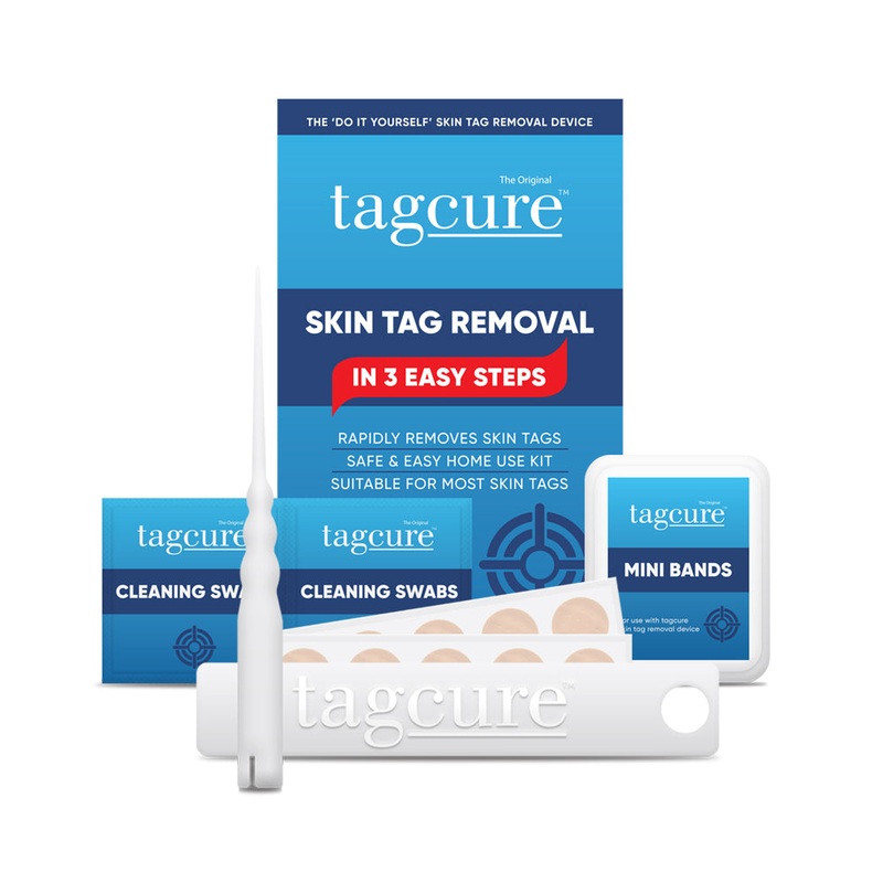 Tagcure Skin Tag Removal Device For Skin Tags 0.5cm or Less – Optional Refill Pack – Unisex Device