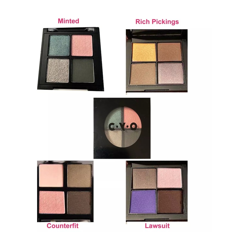 CYO Eye Shadow Quad Minted