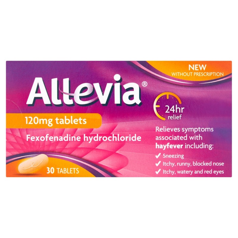 Hayfever Allergy Relief 120mg – 30 tablets