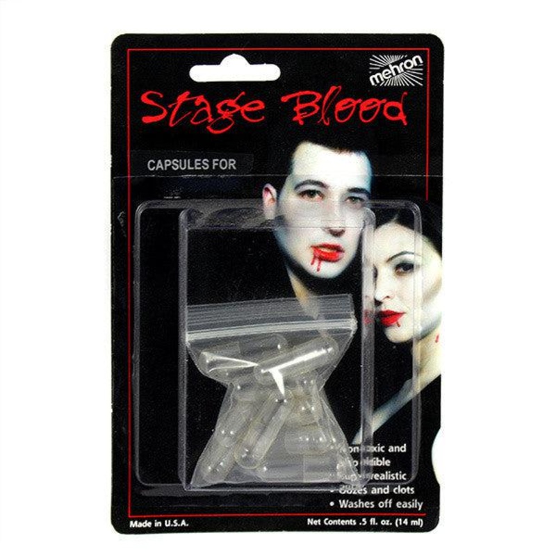 Mehron Blood Capsules (Empty)